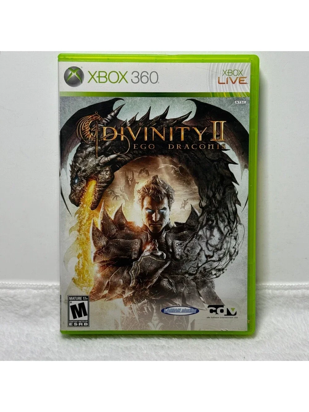Divinity II Ego Draconis Xbox 360 Complete CIB  NTSC RPG Larian CDV